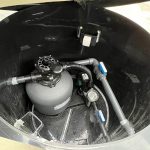 Plastová bazénová šachta s filtráciou je súčasťou bazénového setu Standard.